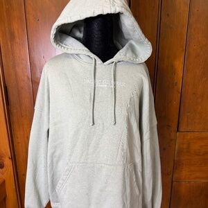 Pacsun Light Green Drawstring Sweatshirt